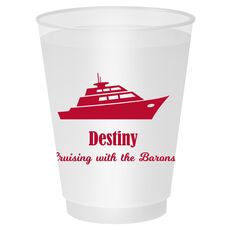 Silhouette Yacht Shatterproof Cups