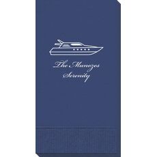 Outlined Yacht Guest Towels