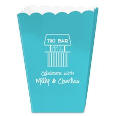 Tiki Bar Mini Popcorn Boxes