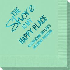 The Shore Is My Happy Place Napkins
