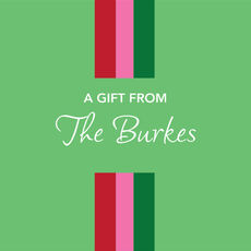 Christmas Stripe Gift Stickers