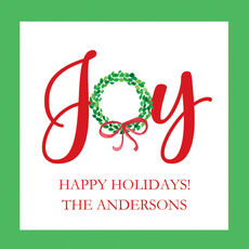 Joy and Peace Gift Stickers