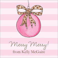 Wild Holiday Gift Stickers