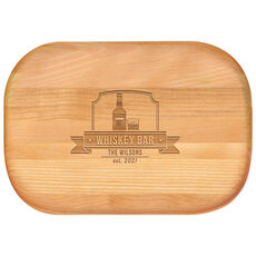 Whiskey Bar Small 10-inch Wood Bar Board