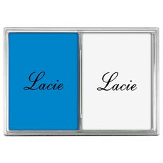 Design Your Own Big Name Double Deck Playing Cards