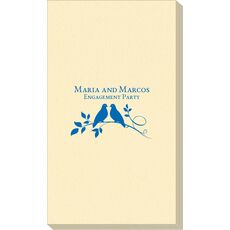 Birds on a Branch Linen Like Guest Towels