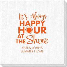 It's Always Happy Hour at the Shore Deville Napkins