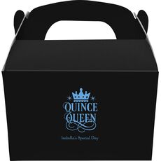 Quince Queen Gable Favor Boxes