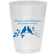 Birds on a Branch Colored Shatterproof Cups