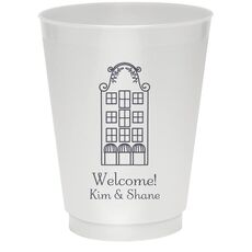 Sweet Apartment Colored Shatterproof Cups