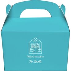 Garden House Gable Favor Boxes