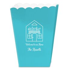 Garden House Mini Popcorn Boxes
