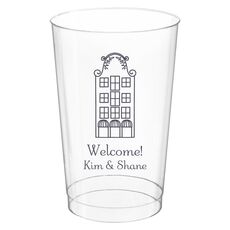 Sweet Apartment Clear Plastic Cups