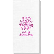 Birthday Girl Deville Guest Towels