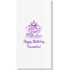 40 & Fabulous Crown Deville Guest Towels