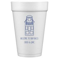 Townhouse Styrofoam Cups