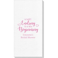 A Sweet Ending to a New Beginning Deville Guest Towels