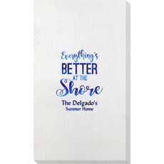 Everything's Better at the Shore Bamboo Luxe Guest Towels