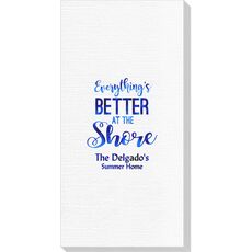 Everything's Better at the Shore Deville Guest Towels