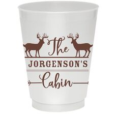 Family Cabin Colored Shatterproof Cups