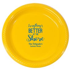 Everything's Better at the Shore Plastic Plates