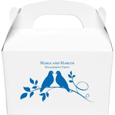 Birds on a Branch Gable Favor Boxes