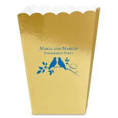 Birds on a Branch Mini Popcorn Boxes