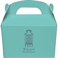 Sweet Apartment Gable Favor Boxes