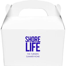 Shore Life Gable Favor Boxes