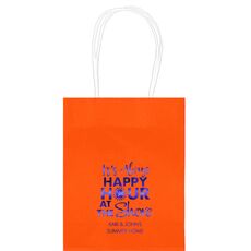 It's Always Happy Hour at the Shore Mini Twisted Handled Bags