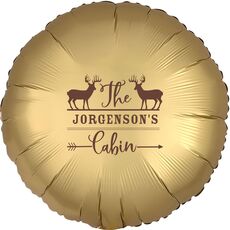 Family Cabin Mylar Balloons