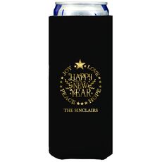 Happy New Year Collapsible Slim Huggers