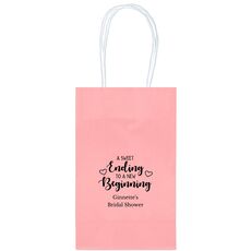 A Sweet Ending to a New Beginning Medium Twisted Handled Bags