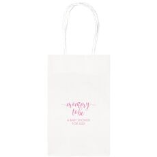 Mommy to Be Medium Twisted Handled Bags