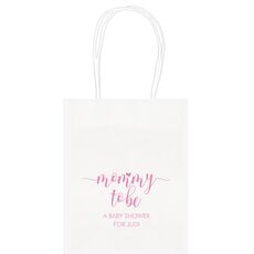 Mommy to Be Mini Twisted Handled Bags