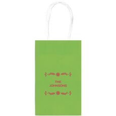 Fiesta Frame Medium Twisted Handled Bags