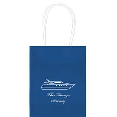 Outlined Yacht Mini Twisted Handled Bags