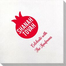Shanah Tovah Pomegranate Bamboo Luxe Napkins