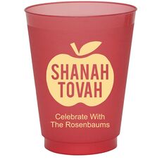 Shanah Tovah Apple Colored Shatterproof Cups