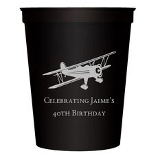 Biplane Stadium Cups