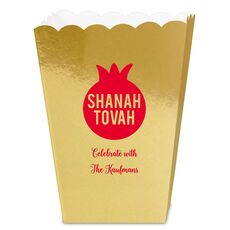 Shanah Tovah Pomegranate Mini Popcorn Boxes