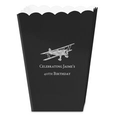 Biplane Mini Popcorn Boxes