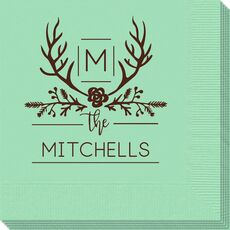 Family Antlers Napkins
