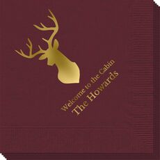 Mounted Buck Napkins