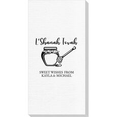 L'Shanah Tovah Honey Pot Deville Guest Towels