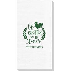 Life Is Better On The Farm Deville Guest Towels
