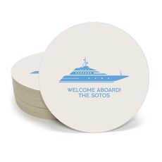 Big Yacht Round Coasters