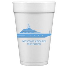 Big Yacht Styrofoam Cups