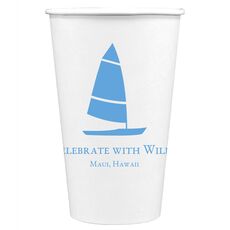 Windsurfer Paper Coffee Cups