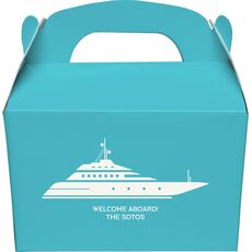 Big Yacht Gable Favor Boxes